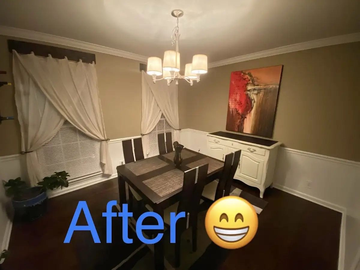 Professional dining room restoration after water damage in Stratford